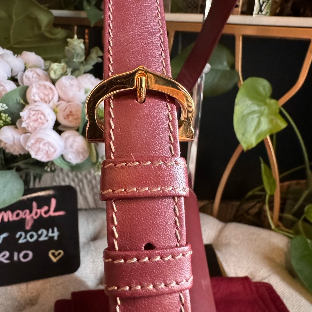 🌹SOLD on website🌹 Cartier Must de Cartier vintage leather crossbody - Picture 3 of 16